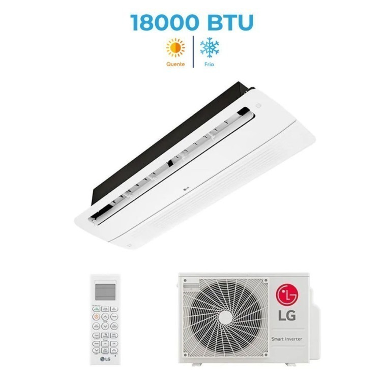 Ar-Condicionado Split Cassete 1 Via Inverter LG WI-FI Connect