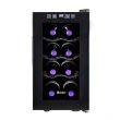 Adega Climatizada Gallant Milano 25L 8 Garrafas Preta 220V GAD08P1ZC-PT220