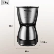 Cafeteira Mondial Dolce Arome 800W Preto/Inox 220V C-37-JI-30X