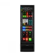 Cervejeira Metalfrio Optima 337L All Balck Slim 1 Porta 127V VN28RH