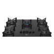 Cooktop Fit Line Fischer 5 Bocas Tc Trempe Iron Vidro Preto Bivolt 36325-102672