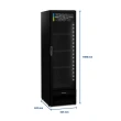 Expositor Vertical Metalfrio 343L 127V Slim Preto 1 Porta VB28R