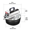 Panela de Brigadeiro Elétrica Saro 4L 130W Preto Craqueado Bivolt PA21RPC