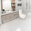 Vaso Sanitário Monobloco Kit Privada com Assento Completo Branco (GVs55MbSfA-Br)