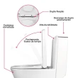 Vaso Sanitário Monobloco Kit Privada com Assento Completo Branco (GVs55MbSfB-Br)