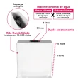 Vaso Sanitário Monobloco Kit Privada com Assento Completo Branco (GVs55MbSfB-Br)