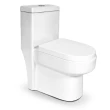Vaso Sanitário Monobloco Kit Privada com Assento Completo Branco (GVS55MBSFC-BR)