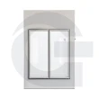 Walk in Cooler Gallant Resfriados 2 Portas Vidro com Piso Painel 220V/1F CWRCP-02